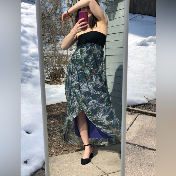 Elizabeth & James peacock skirt, small - Picture 8 of 8